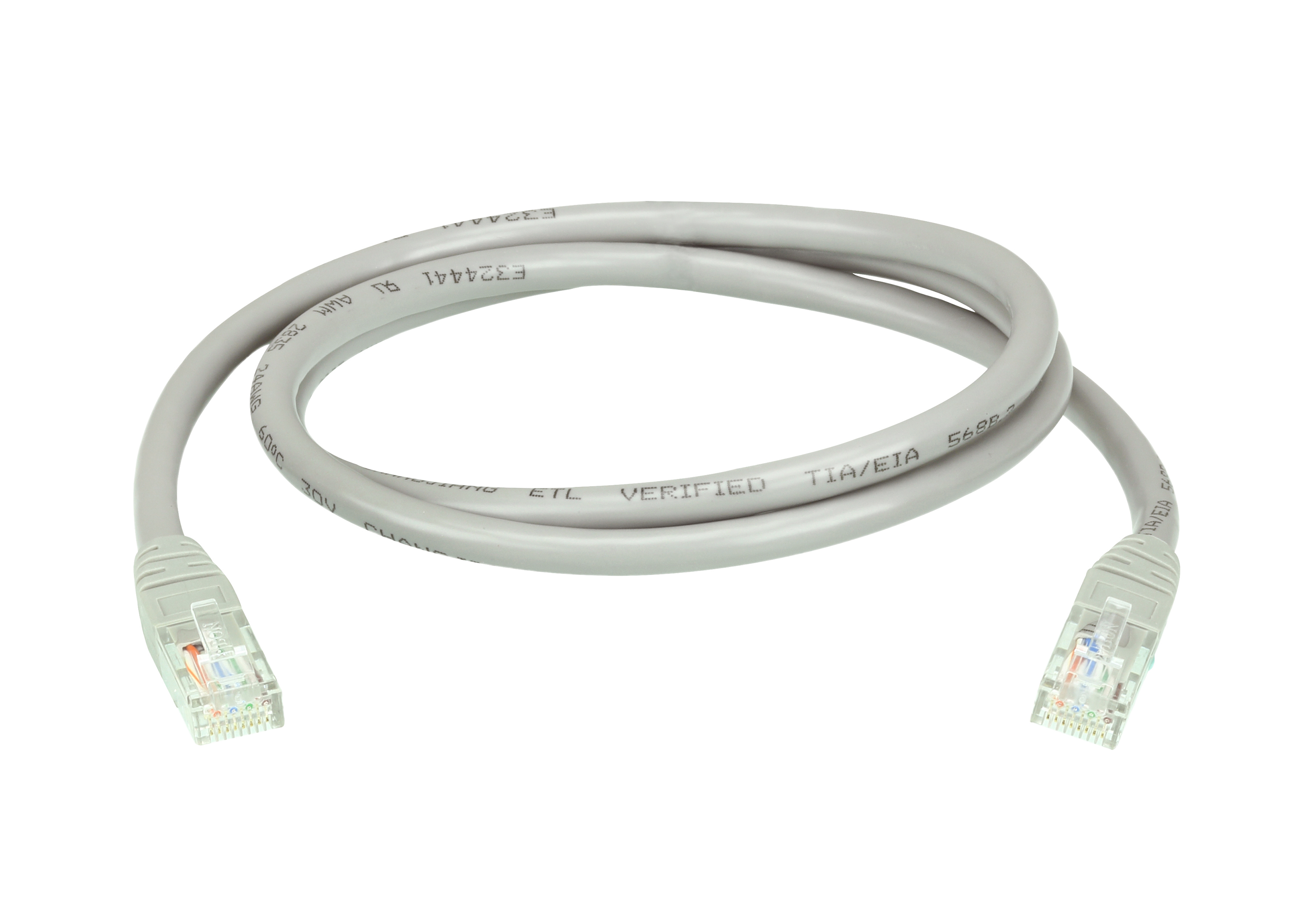 取寄 ATEN 2L-4101-GR Cat6 UTPケーブル(RJ-45コネクタ付)/1m