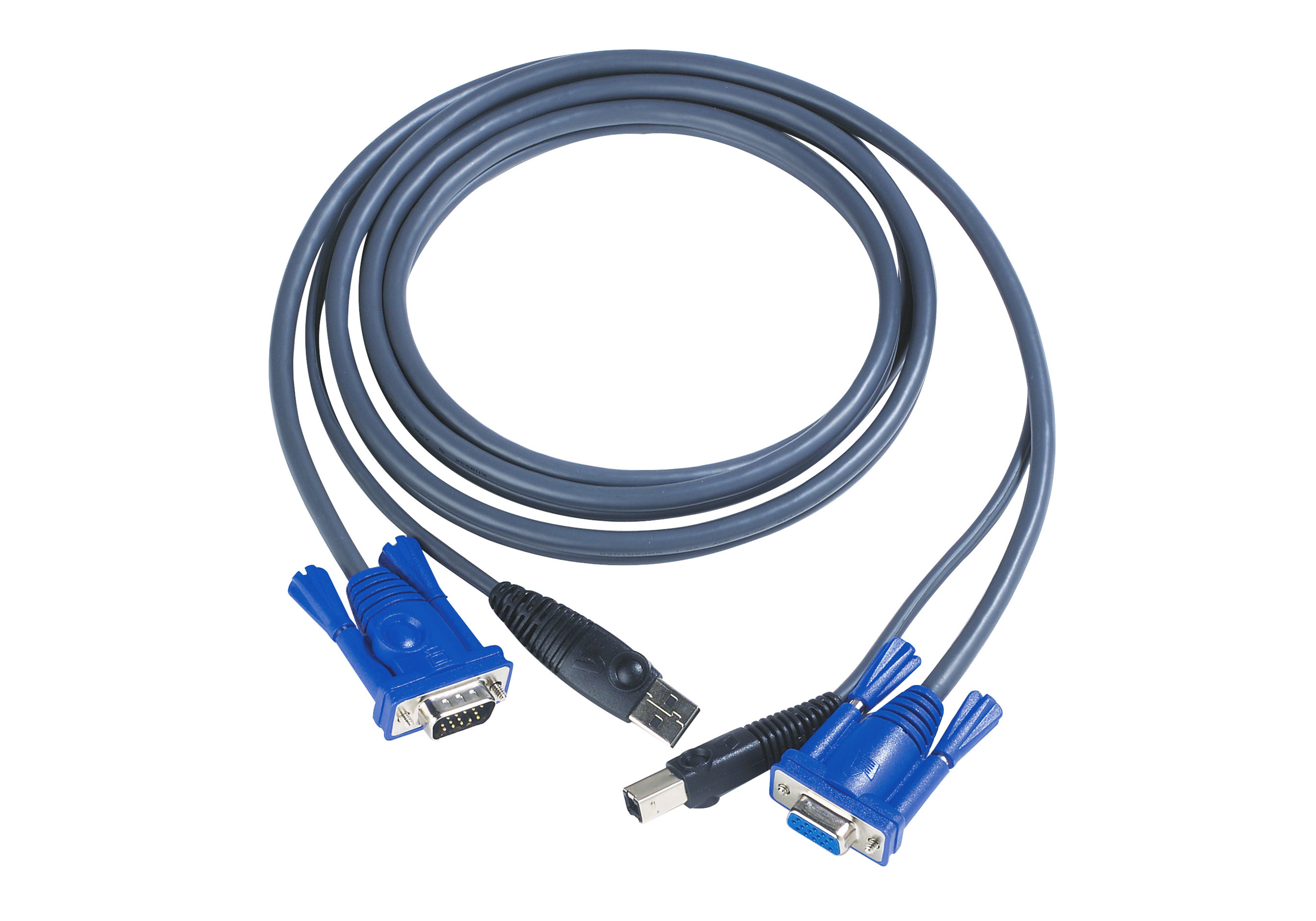 取寄 ATEN 2L-5003U KVMケーブル VGA/USB 3m