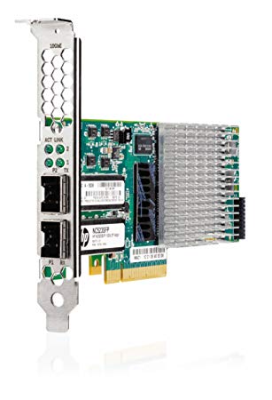 中古 HP 593717-B21 NC523SFP デュアルポート 10GbE サーバーーアダプター ロープロファイルのみ