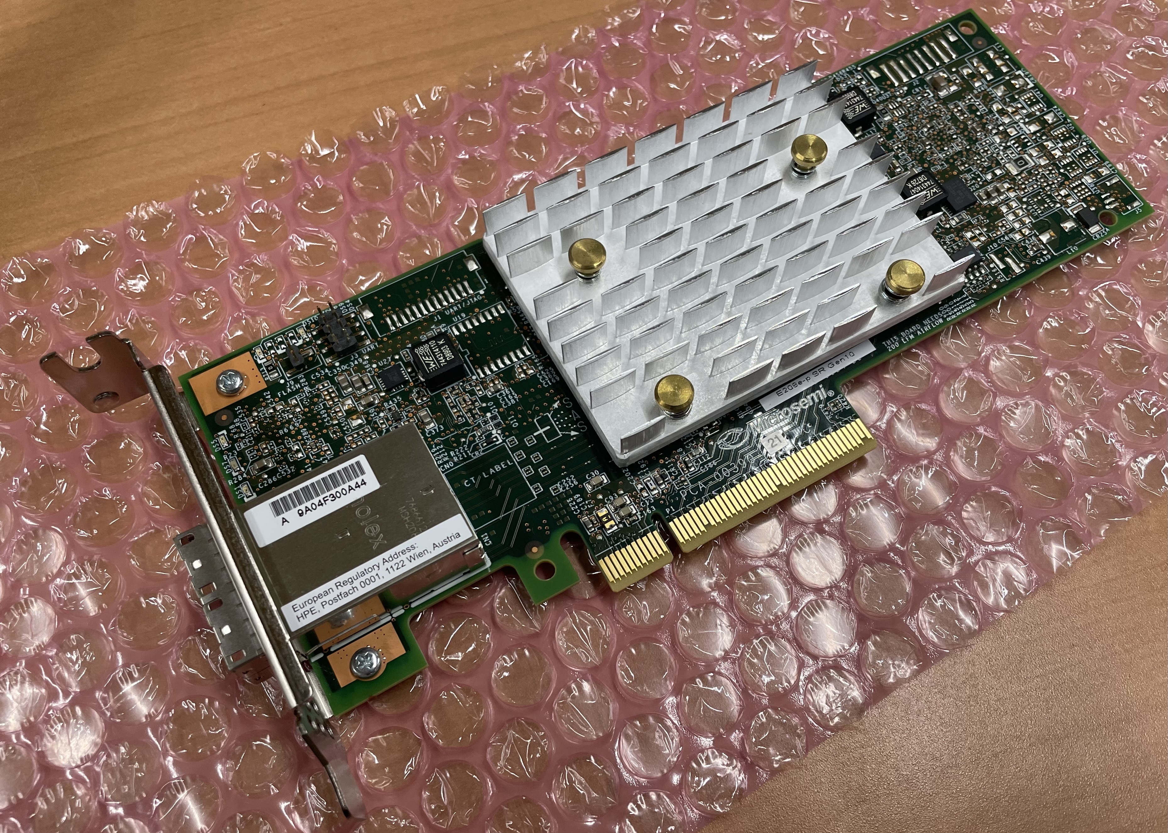 中古 HPE 804398-B21 Smartアレイ E208e-p SR Gen10 ロープロファイル