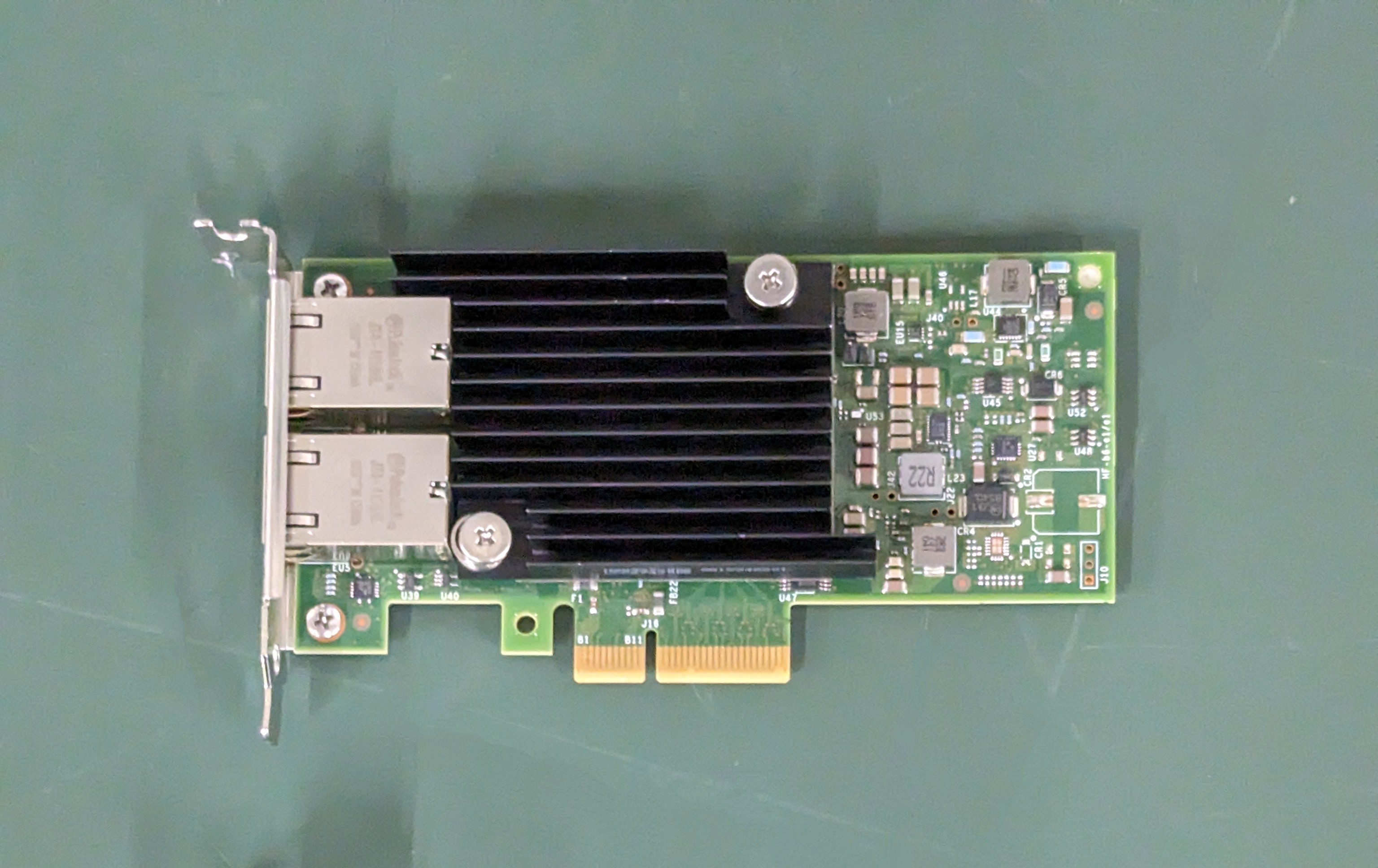 中古 HP 817738-B21 562T 10Gb-T 2PORT ロープロファイルブラケット