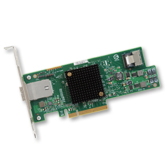 中古 Avago SAS9217-4i4e HBA ノーマルブラケット