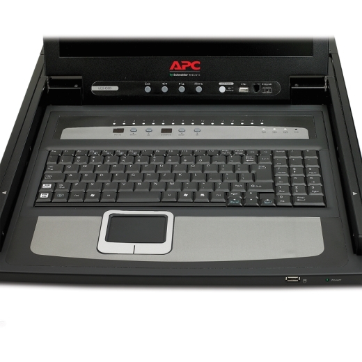 取寄 シュナイダーエレクトリック AP5816 17 Rack LCD Console - English (US) with Integrated 16 Port Analog KVM Switch