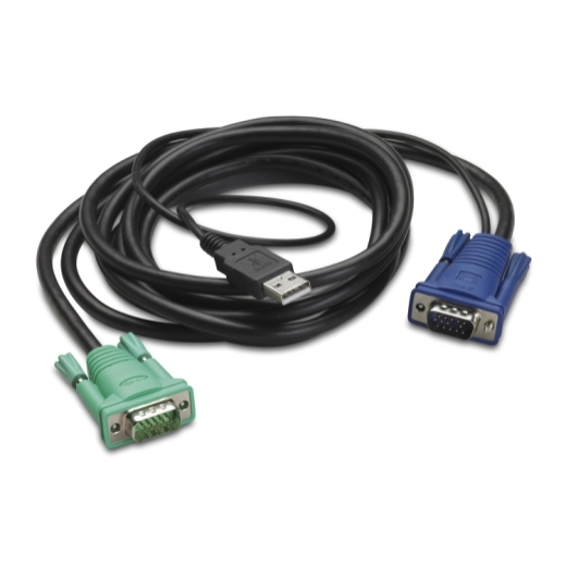 取寄 シュナイダーエレクトリック AP5821 APC INTEGRATED LCD KVM USB CABLE - 6 FT (1.8m)