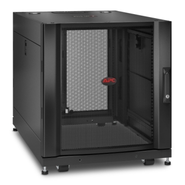 取寄 シュナイダーエレクトリック AR3003 APC NetShelter SX 12U Server Rack Enclosure 600mm x 900mm w/ Sides Black