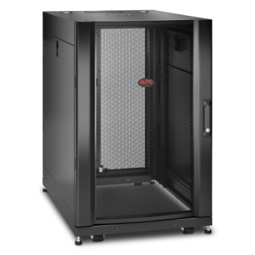 取寄 シュナイダーエレクトリック AR3006 APC NetShelter SX 18U Server Rack Enclosure 600mm x 900mm w/ Sides Black