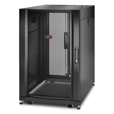 取寄 シュナイダーエレクトリック AR3006 APC NetShelter SX 18U Server Rack Enclosure 600mm x 900mm w/ Sides Black