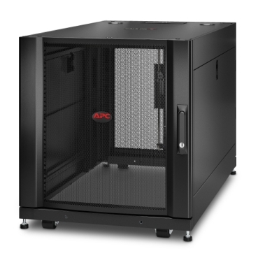 取寄 シュナイダーエレクトリック AR3103 APC NetShelter SX 12U Server Rack Enclosure 600mm x 1070mm w/ Sides Black