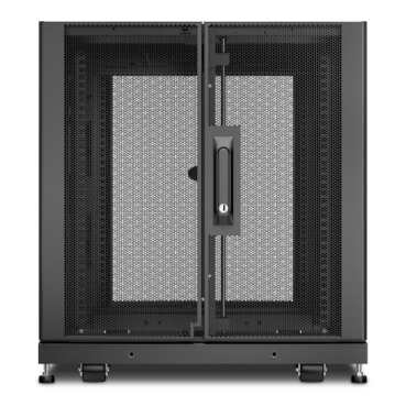 取寄 シュナイダーエレクトリック AR3103 APC NetShelter SX 12U Server Rack Enclosure 600mm x 1070mm w/ Sides Black