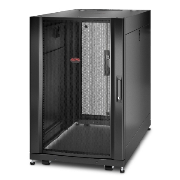 取寄 シュナイダーエレクトリック AR3106 APC NetShelter SX 18U Server Rack Enclosure 600mm x 1070mm w/ Sides Black