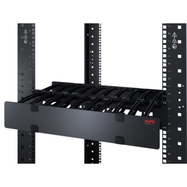 取寄 シュナイダーエレクトリック AR8600A Horizontal Cable Manager; 2U x 4 Deep; Single-Sided with Cover