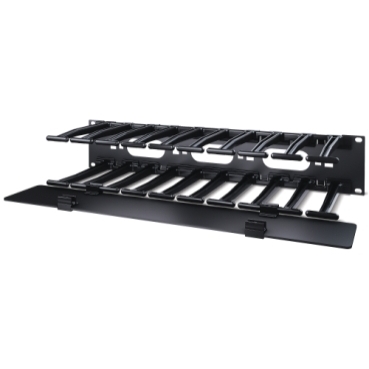 取寄 シュナイダーエレクトリック AR8606 Horizontal Cable Manager; 2U x 6 Deep; Single-Sided with Cover