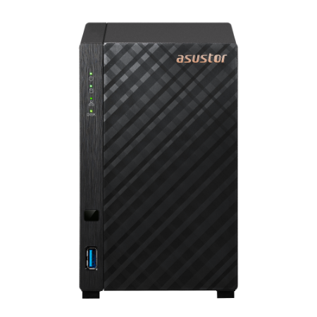 ASUSTOR DRIVESTOR 2 AS1102TL(RTD1619B/2ベイ/タワー) 12TB x2