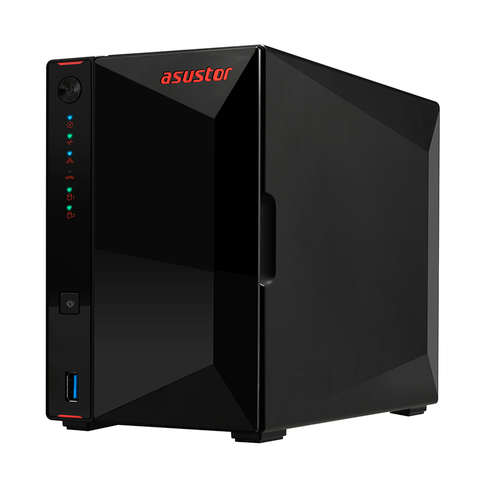 【２週間貸出機】ASUSTOR NIMBUSTOR 2 Gen2 AS5402T (Celeron N5105/2ベイ/タワー) ディスクレス【短納期】