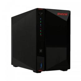 【在庫特価品】ASUSTOR Nimbustor 2 AS5202T(Celeron J4005/2ベイ/タワー) 8TB x2