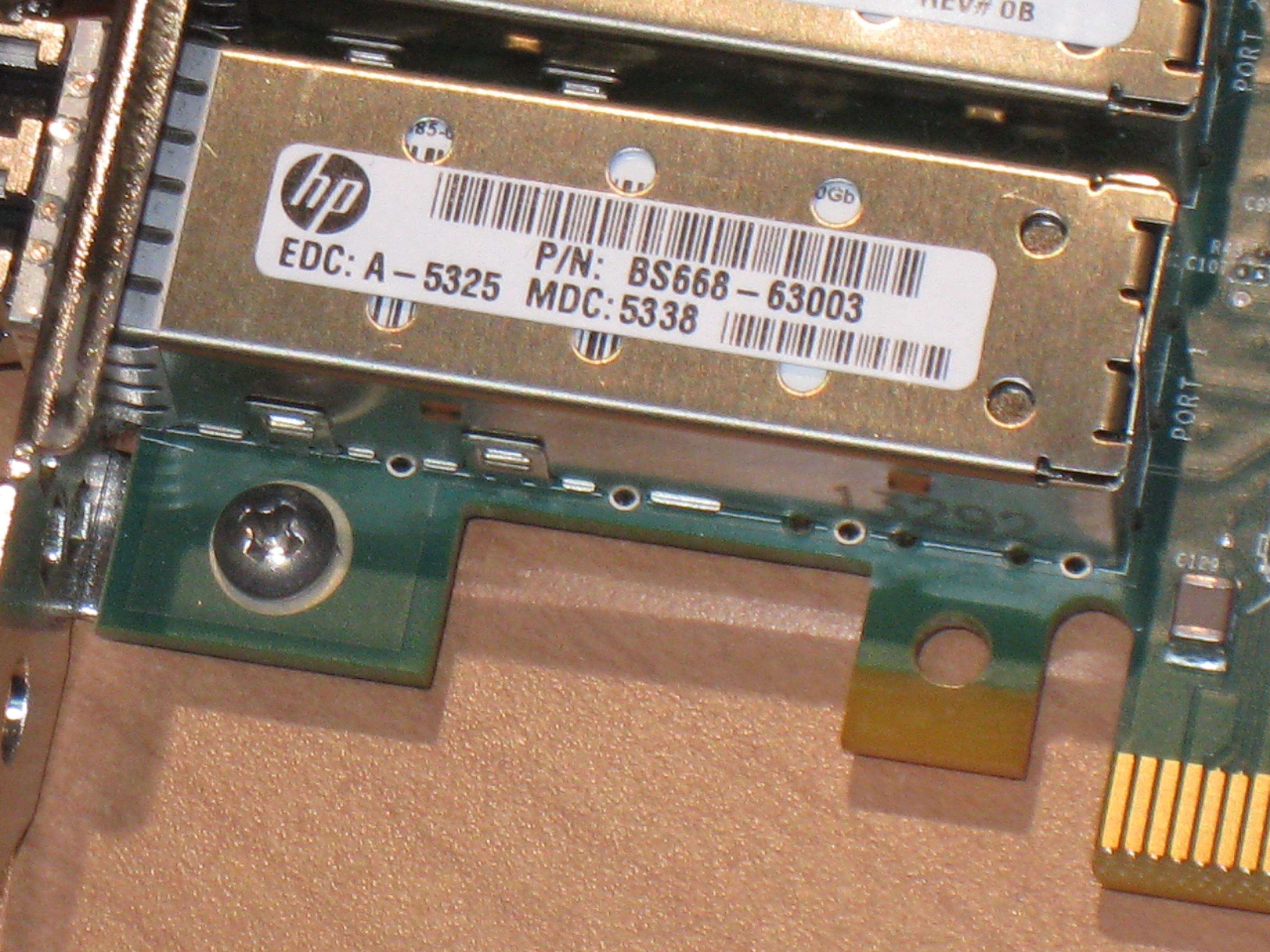 中古 HP BS668A CN1000Q Dual Port Converged Network Adapter