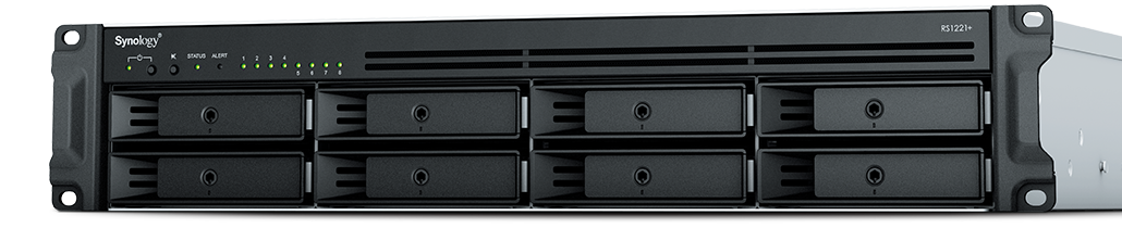 Synology RackStation RS1221+ HDD搭載済＆サポート付【お好きな構成で価格確認可能！】