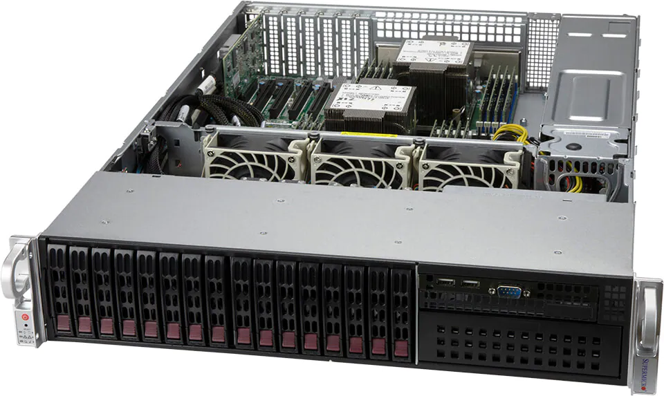 新品 SuperMicro SYS-220P-C9RT BTOカスタマイズ 中規模計算モデル