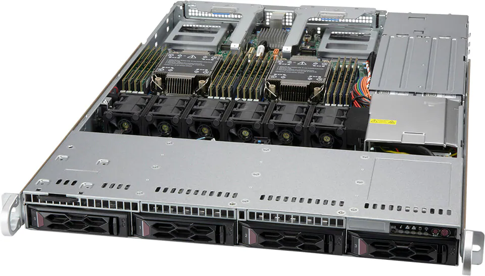 新品 SuperMicro SYS-610C-TR BTOカスタマイズ AI ディープラーニング 中規模計算モデル