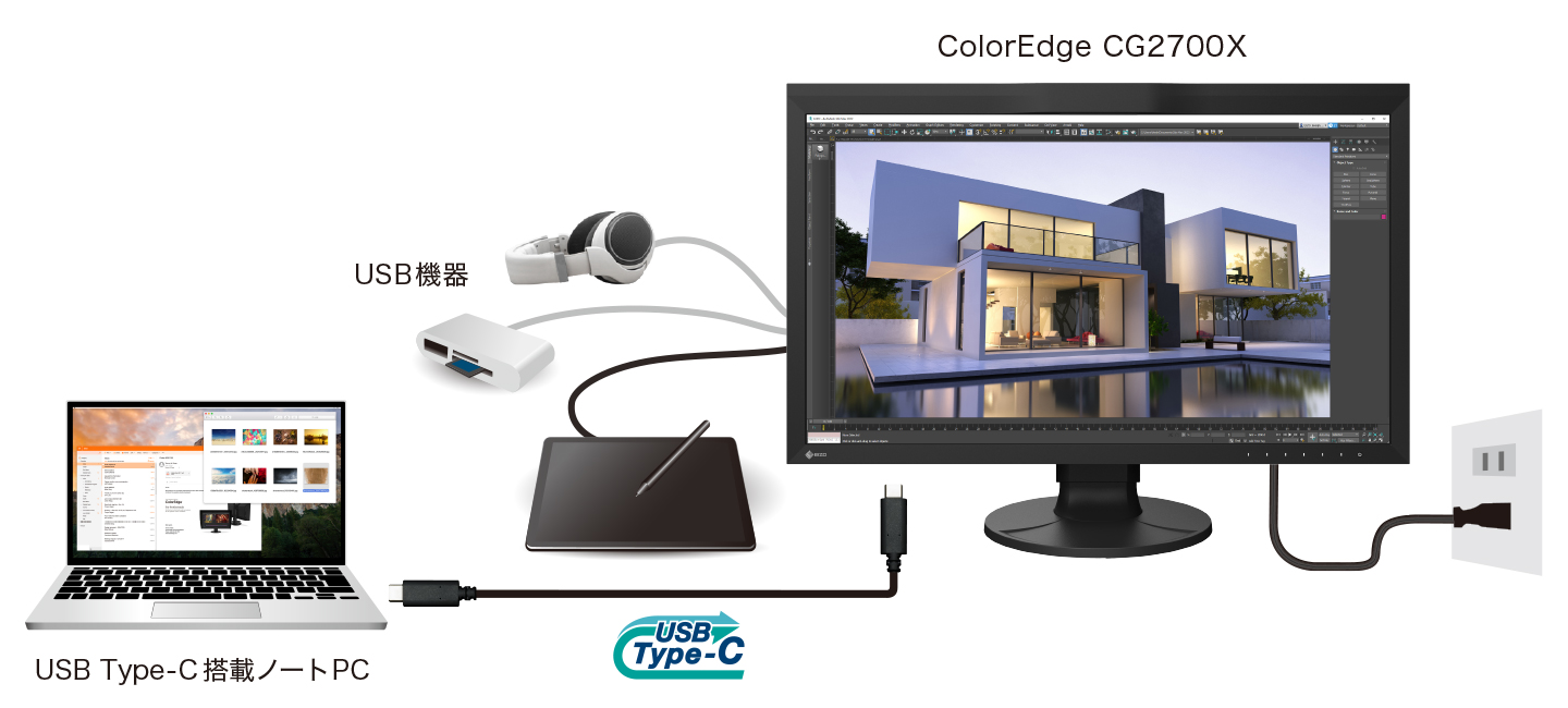 ♦新品取寄♦ ColorEdge CG2700X-BK