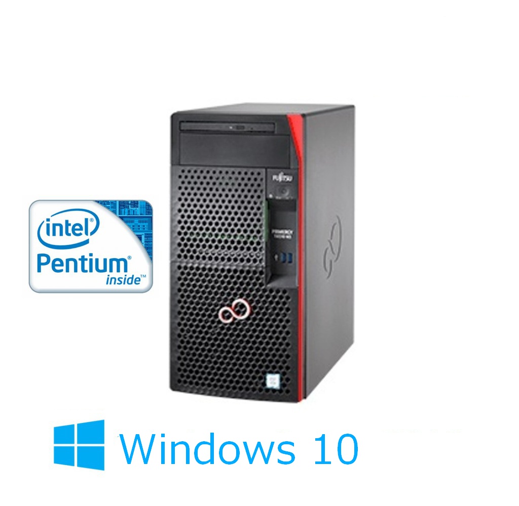 新品 Fujitsu PRIMERGY(プライマジー) TX1310 M3 Pentium G4560 W10PRO インストールモデル