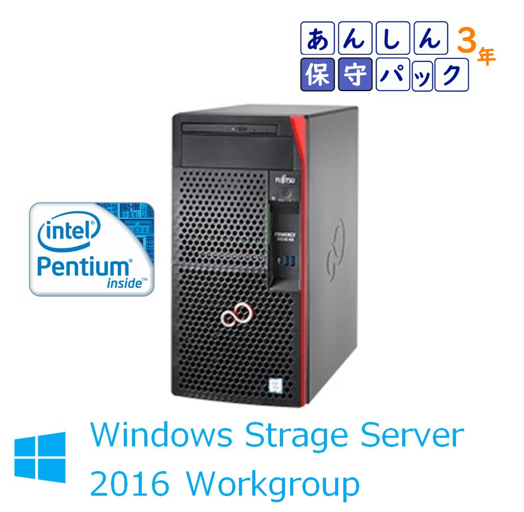 新品 Fujitsu PRIMERGY(プライマジー) TX1310 M3 Pentium G4560
