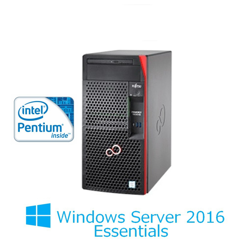 新品 Fujitsu PRIMERGY(プライマジー) TX1310 M3 Pentium G4560 2TBx2