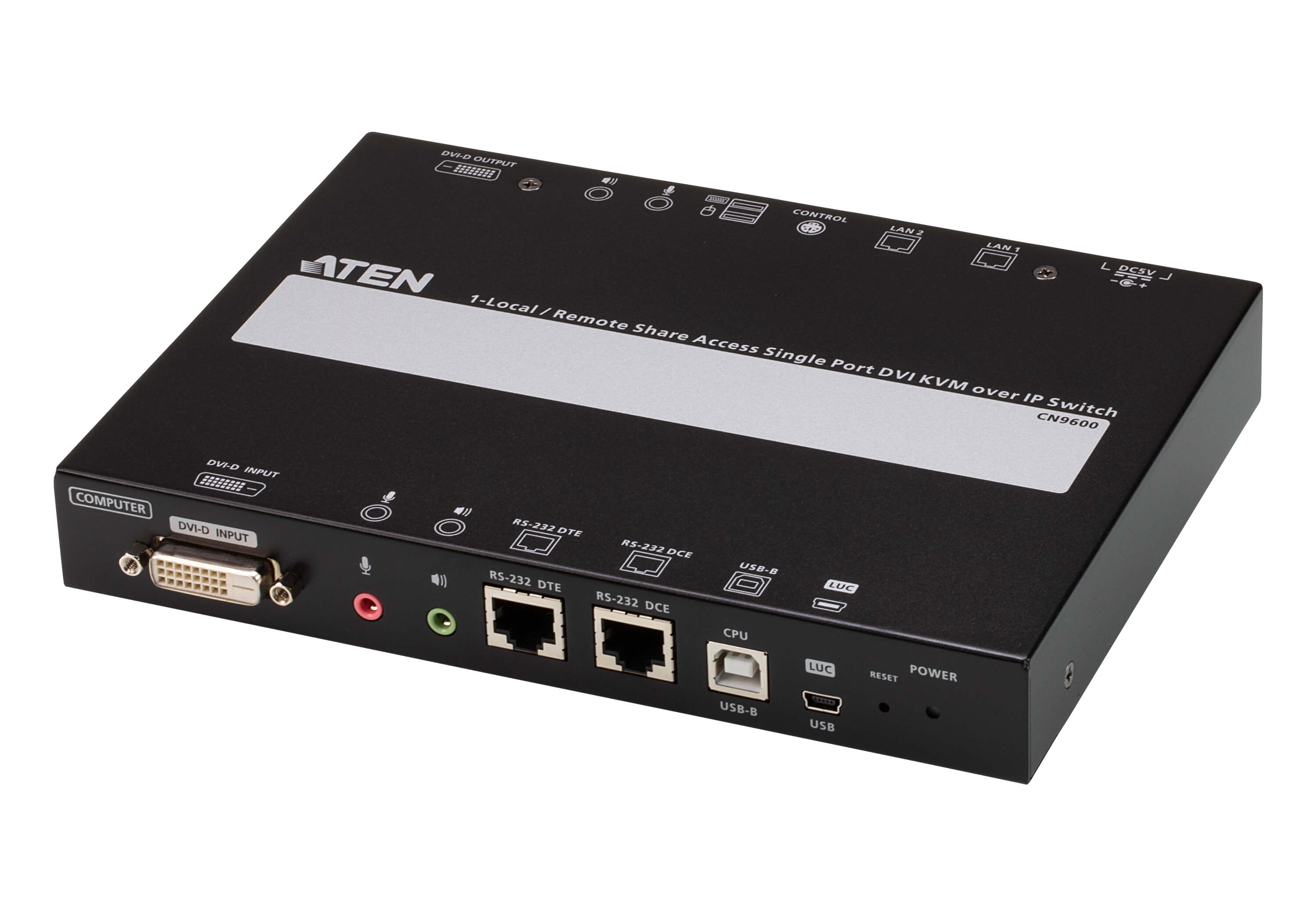 取寄 ATEN CN9600 1ローカル/リモートアクセス共有1ポートDVI KVM over IP