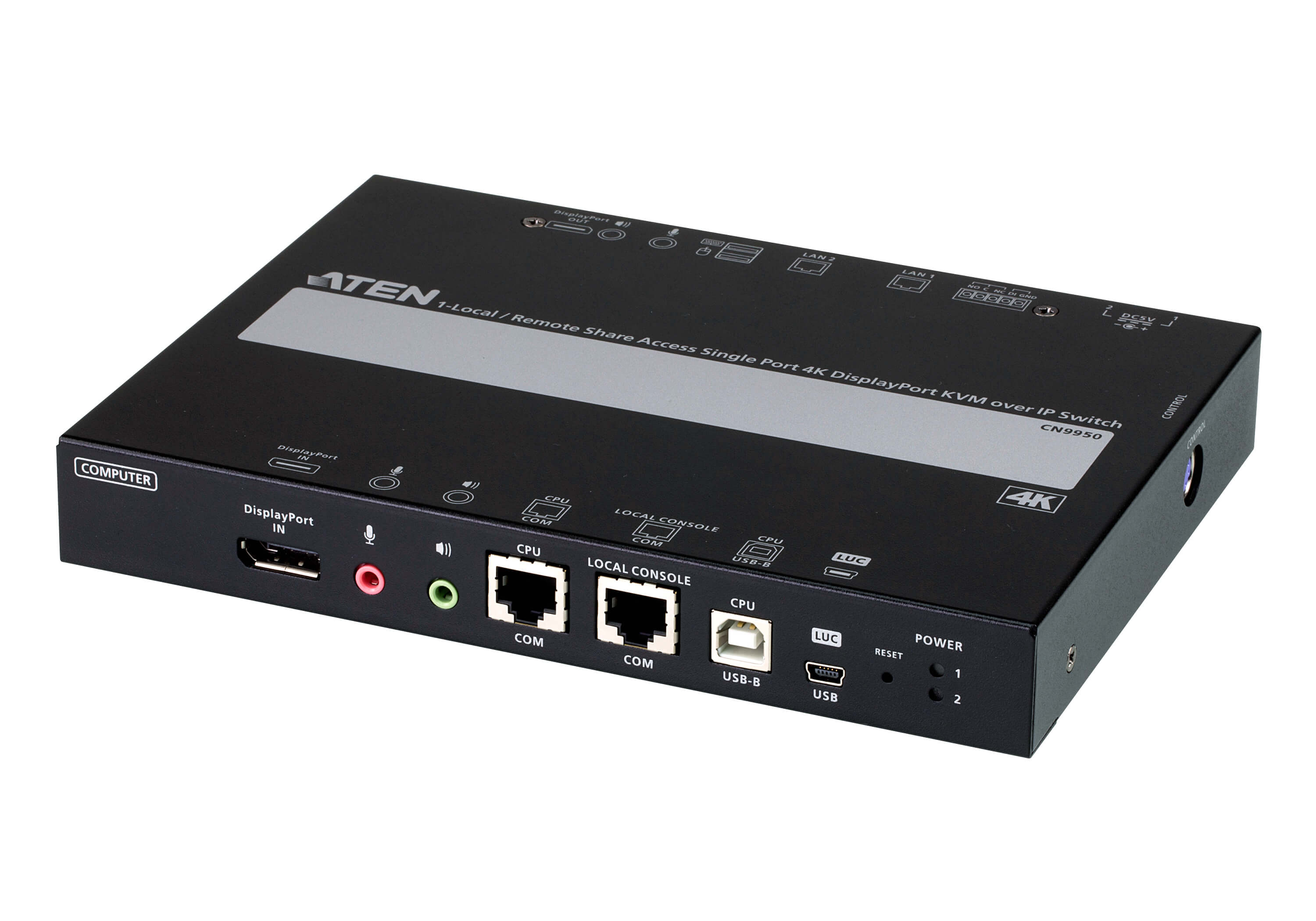 取寄 ATEN CN9950 1ローカル/リモート アクセス共有1ポート DisplayPort KVM over IP