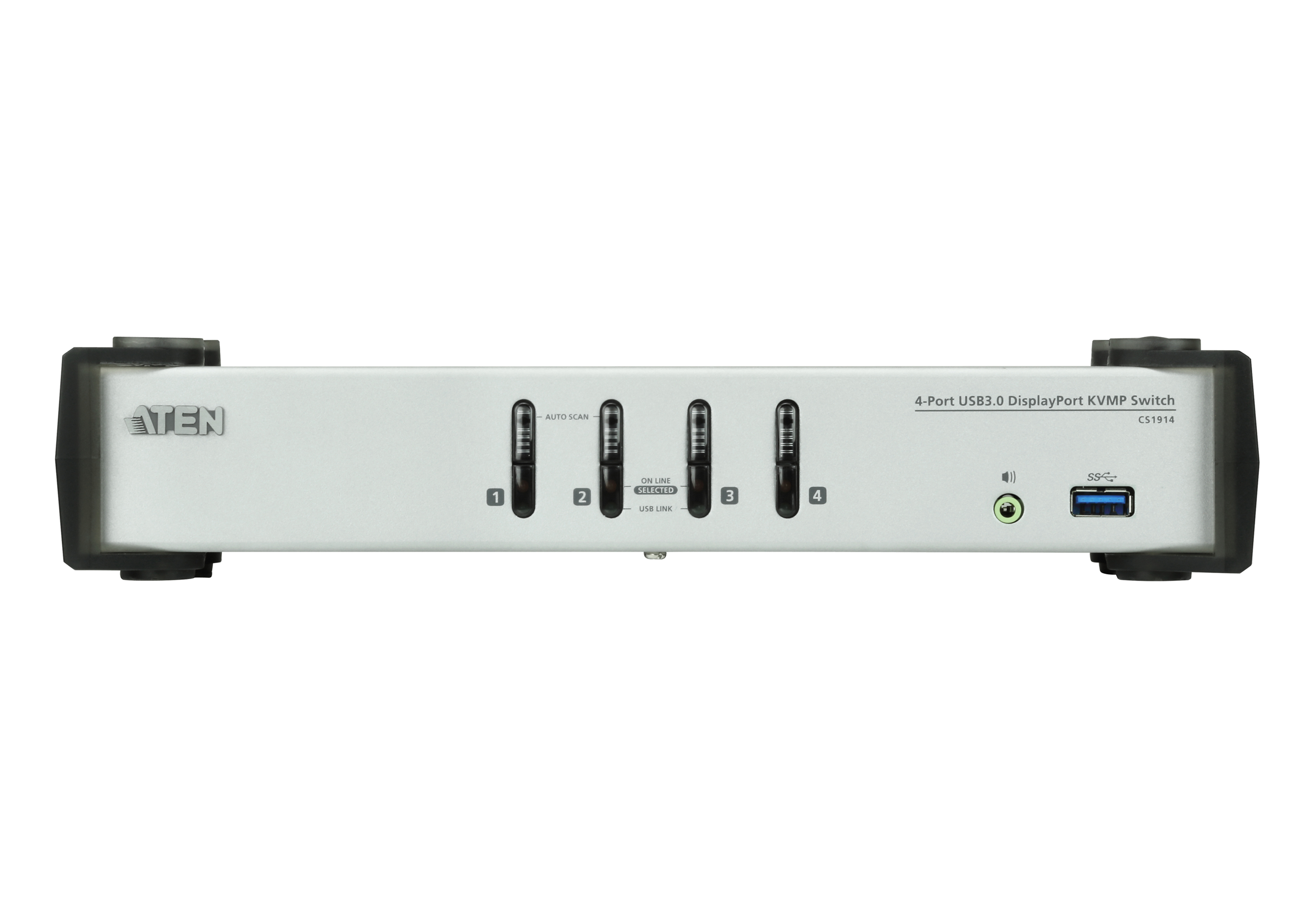 取寄 ATEN CS1914 USB 3.0ハブ搭載 4ポートUSB DisplayPort1.1 KVMPスイッチ