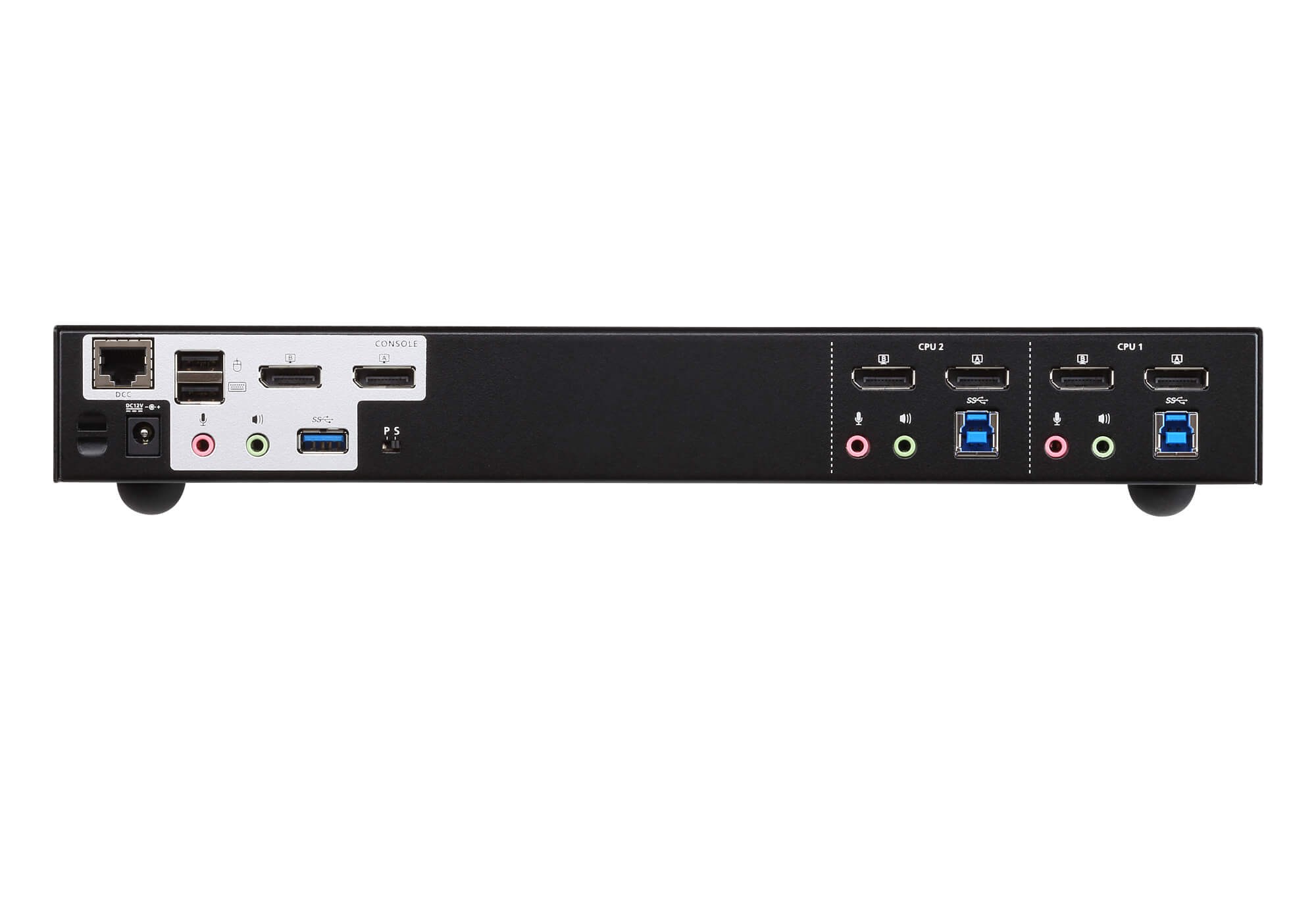 取寄 ATEN CS1942DP 2ポートUSB3.0ハブ搭載 4K対応 デュアルDisplayPort KVMPスイッチ