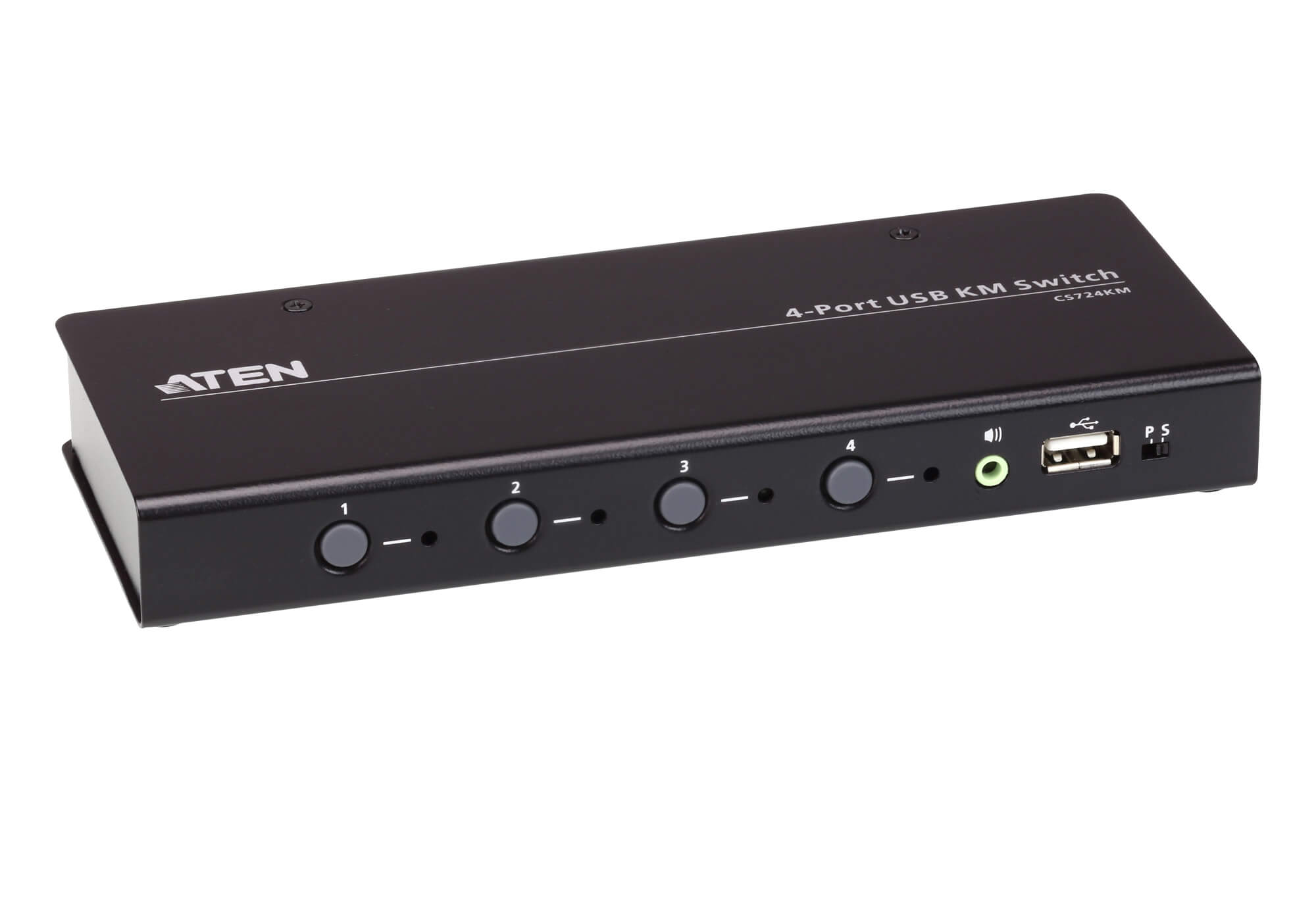 取寄 ATEN CS724KM 4ポートUSBマルチスクリーンコントロールKMスイッチ