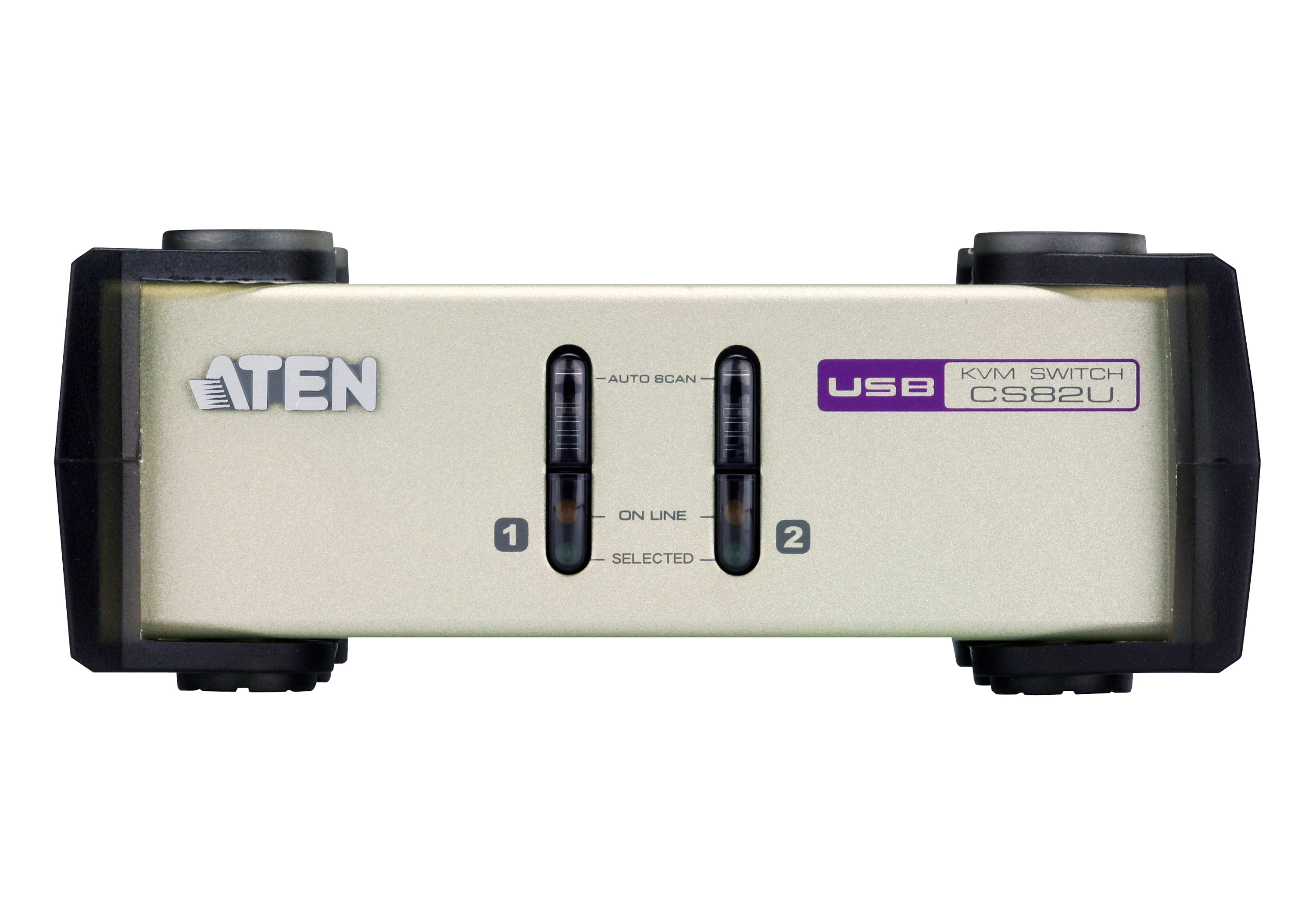 取寄 ATEN CS82U マルチインターフェース 2ポート USB KVMスイッチ