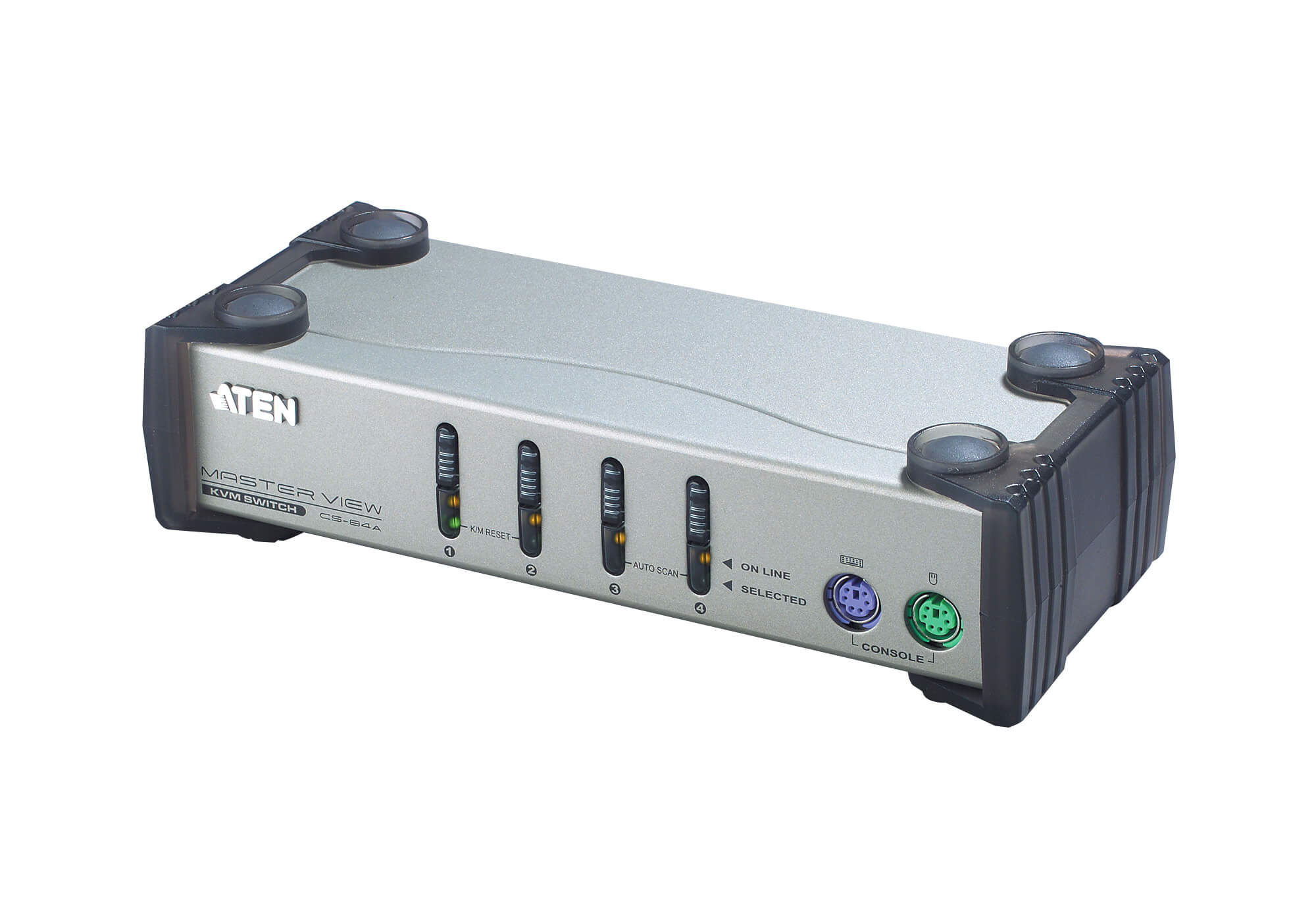取寄 ATEN CS84A PS/2 4ポート KVMスイッチ