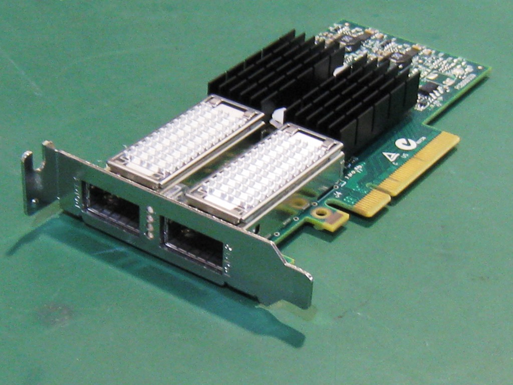 中古 Mellanox CX354A ConnectX-3 FDR InfiniBand + 40G ロープロファイル