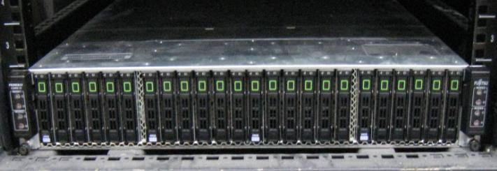 中古 FUJITSU PRIMERGY(プライマジー) CX400 S1+CX250 S1 4ノードサーバー