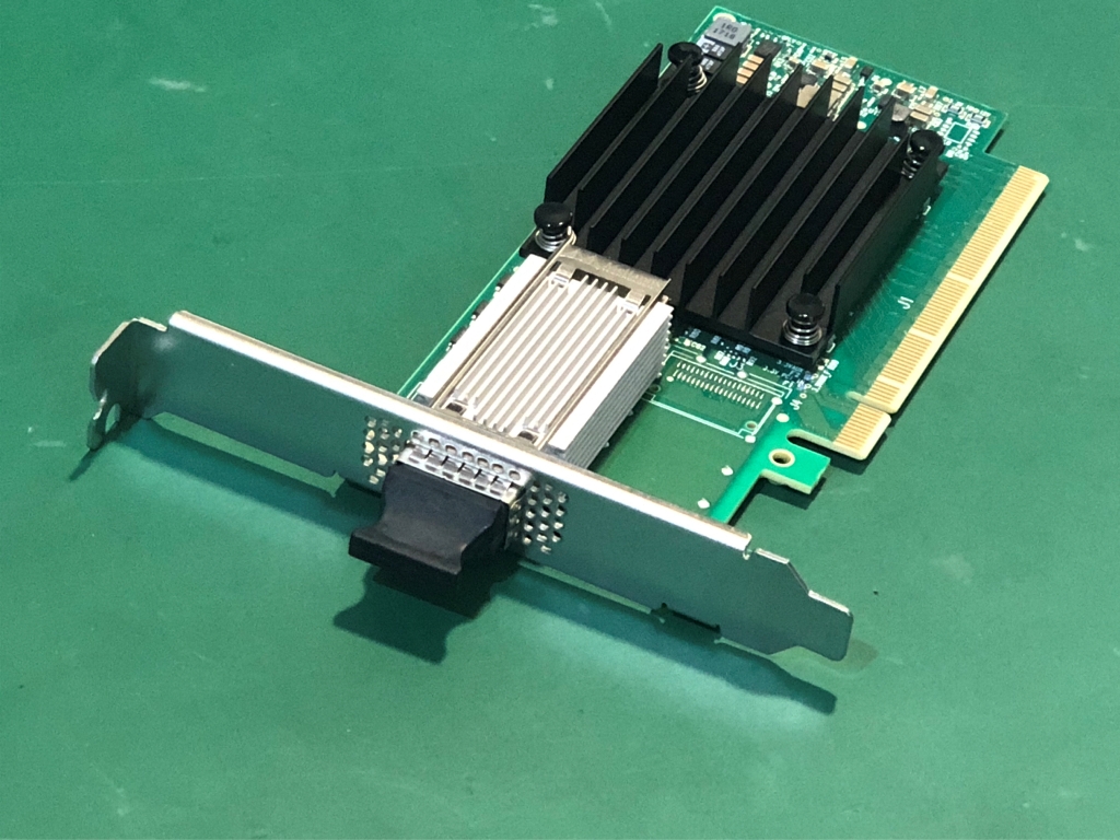 中古 Mellanox MCX455A-ECAT ConnectX-4 100Gb QSFP+ Single Port