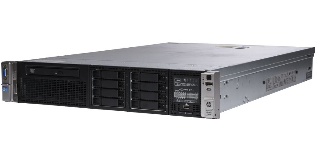 【otto認定中古】中古 HP ProLiant DL380p Gen8 E5-2640x2CPU 48GB 450GBx3