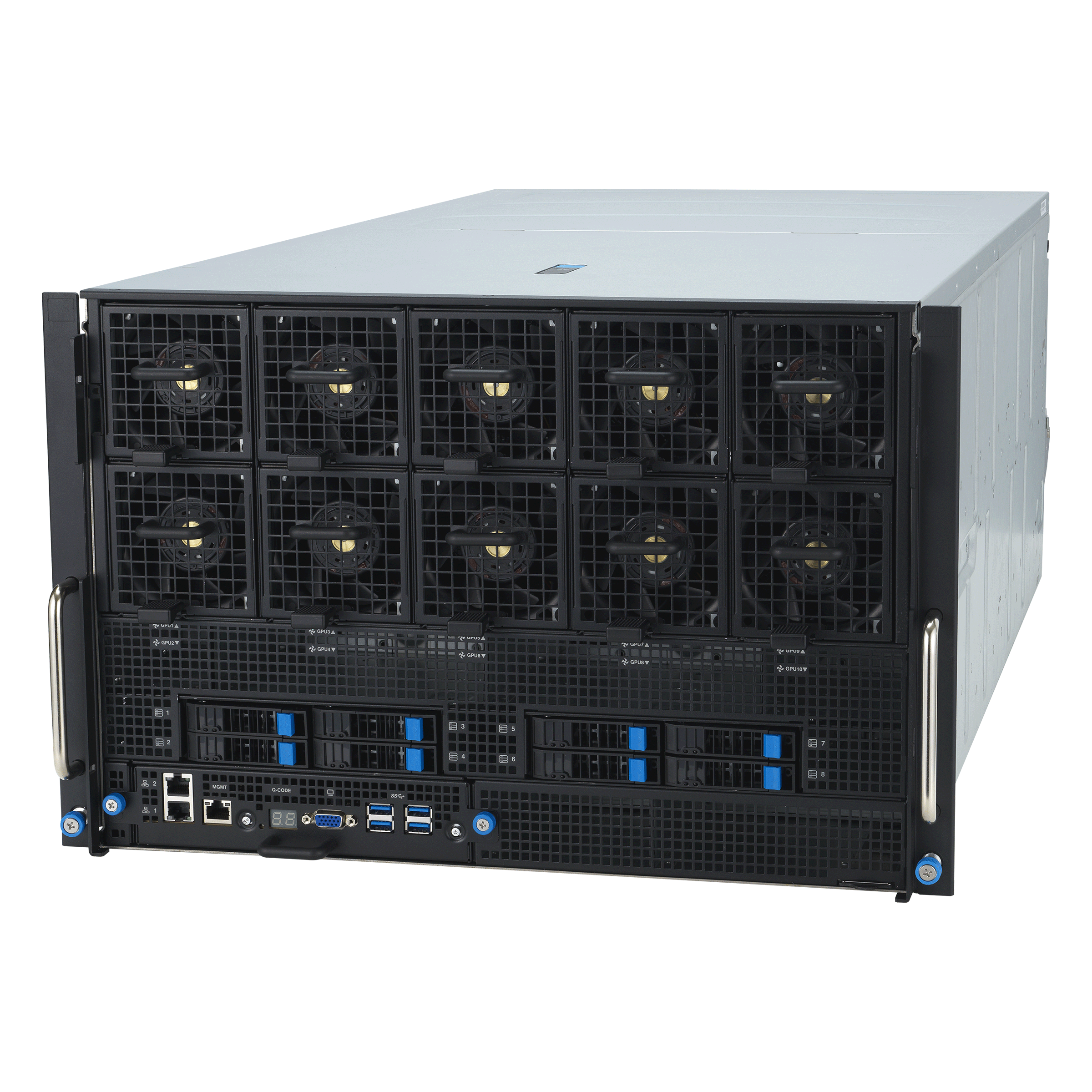 海外輸入新品 ASUS ESC N8-E11 P8468 x2CPU メモリ2TB H100x8台 搭載 超GPUサーバー