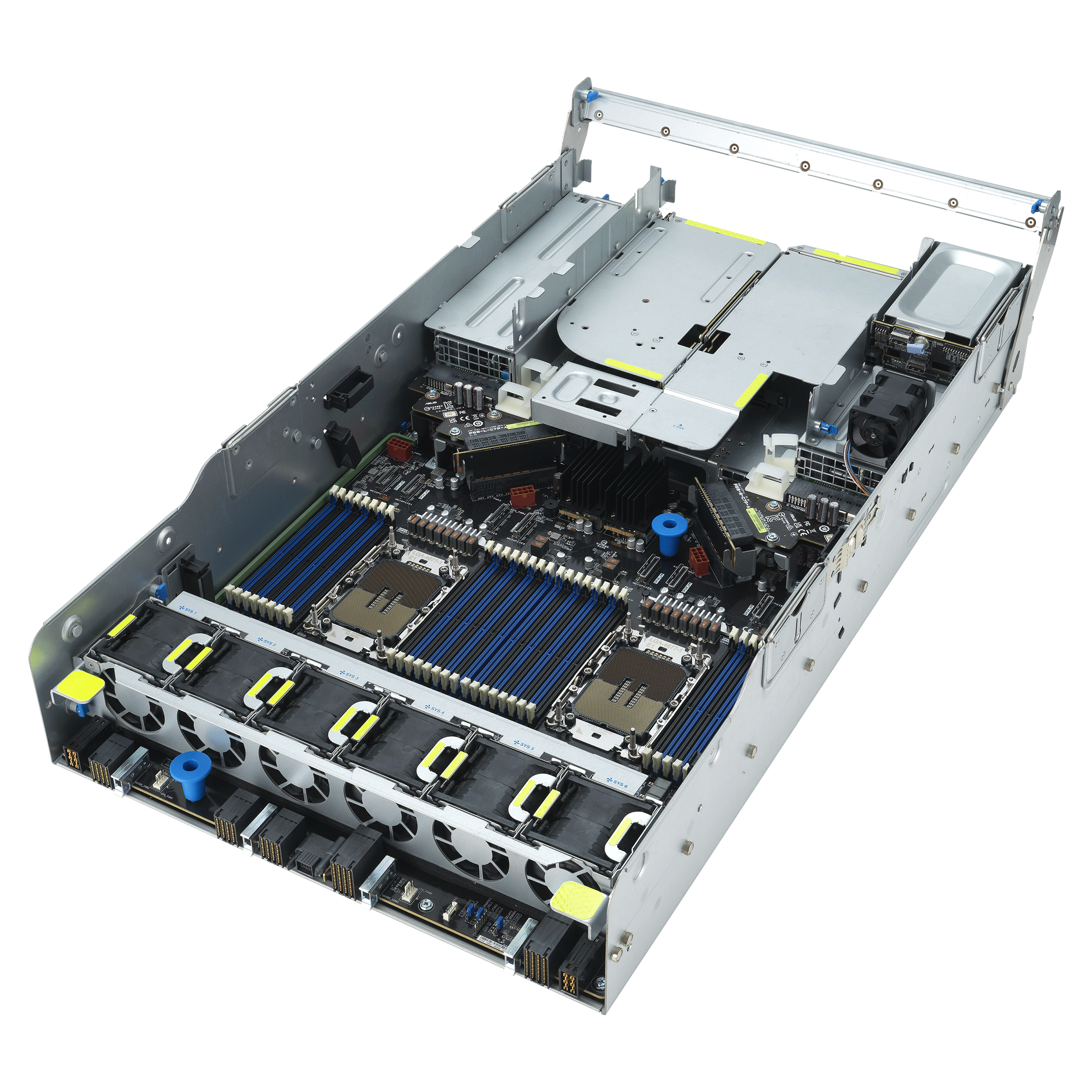 海外輸入新品 ASUS ESC N8-E11 P8468 x2CPU メモリ2TB H100x8台 搭載 超GPUサーバー