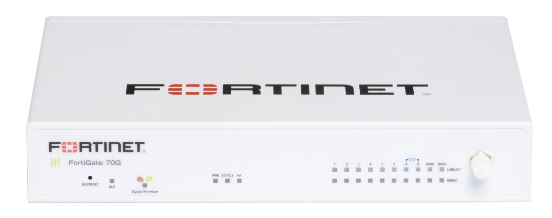 FortiGate-70G ベースモデル