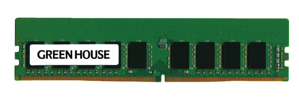 新品 GREEN HOUSE GH-DS2666ECA8-16G DDR4-2666(PC4-21300) 16GB ECC