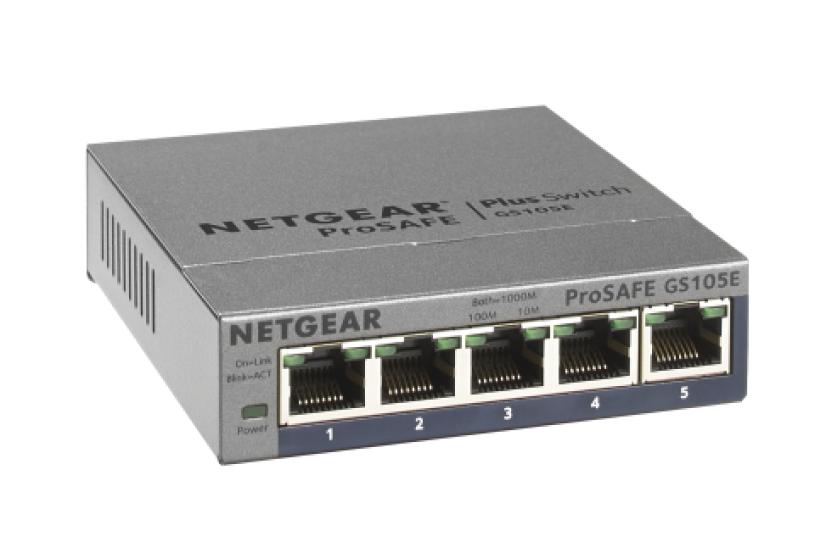 取寄 NETGEAR GS105E-200JPS GS105E 日本語GUI ギガ5ポート アンマネージプラス