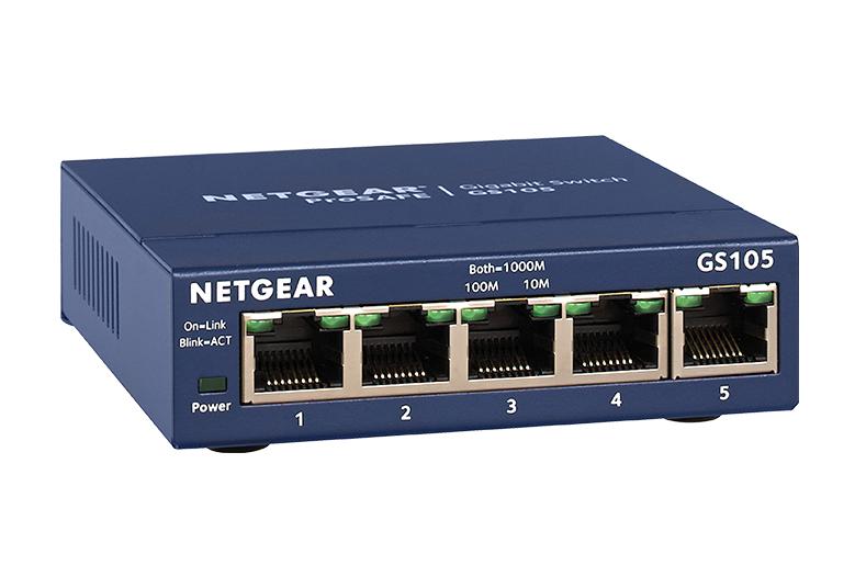 取寄 NETGEAR GS105-500JPS GS105 ギガ5ポート アンマネージ・スイッチ