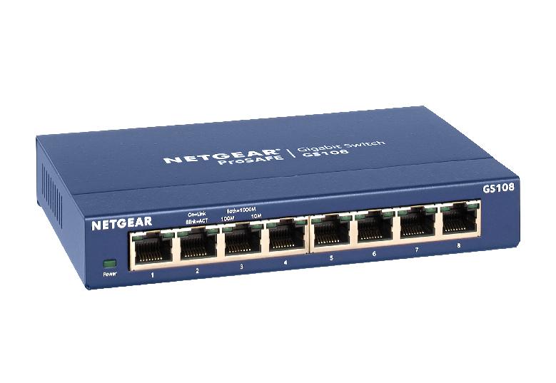 取寄 NETGEAR GS108-400JPS GS108 ギガ8ポート アンマネージ・スイッチ