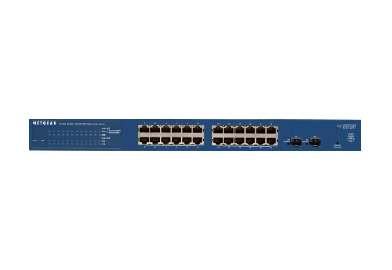 取寄 NETGEAR GS724T-400AJS GS724T 24x1000T【本体ライフタイム保証】スマートスイッチ