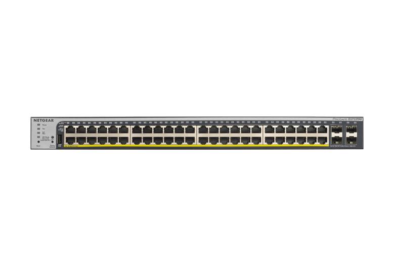 取寄 NETGEAR GS752TPP-100AJS GS752TPP 日本語対応 ギガ48Port PoE+(760W)スマートスイッチ