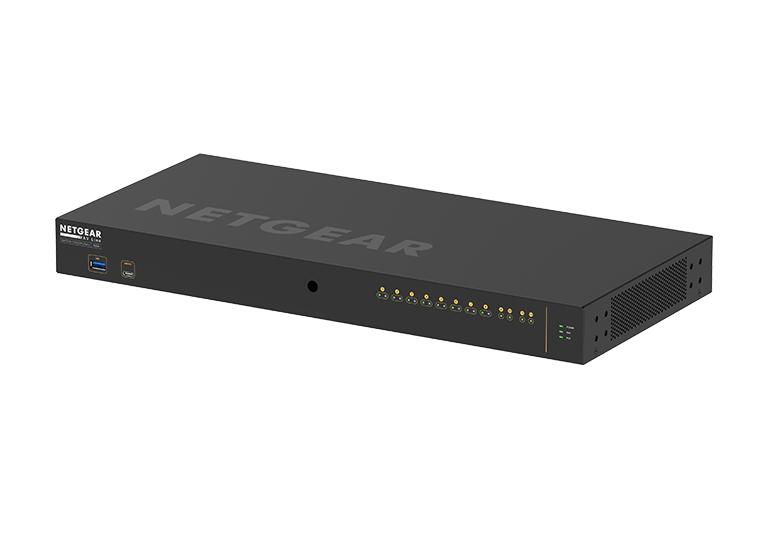 取寄 Netgear GSM4212PX-100AJS PoE+対応(240W) 1Gポート×10 SFP+スロット×2 フルマネージスイッチ