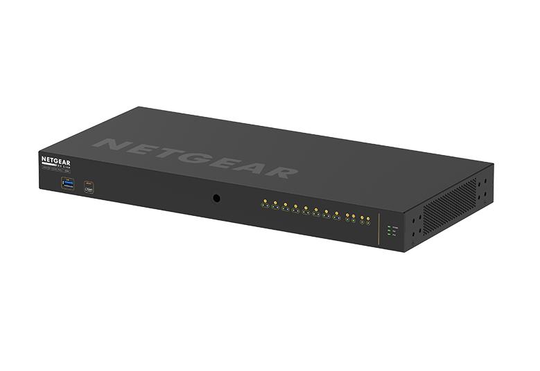 取寄 NETGEAR GSM4212P-100AJS PoE+対応(125W) 1Gポート×10 SFPスロット×2 フルマネージスイッチ