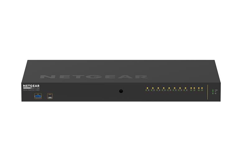 取寄 NETGEAR GSM4212UX-100AJS Ultra90 PoE++対応(720W) 1G×10 SFP+×2 フルマネージスイッチ